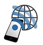 wifi, wireless internet, smartphone, cellphone, mobile internet, internet, network, wlan, radio network, connection, signal, home office, office, remote maintenance, internet connection, clip art, wifi, wifi, wifi, wifi, wifi, clip art